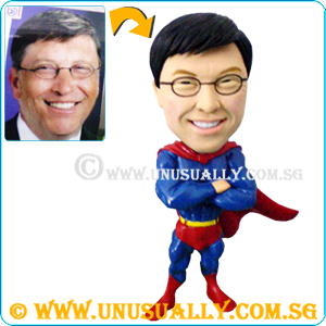 Custom 3D Mighty Superman Figurine